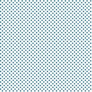 mini polka dots royal blue