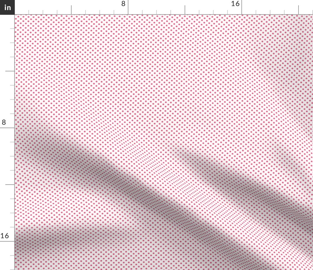 mini polka dots hot pink