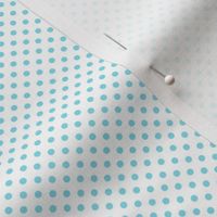 mini polka dots sky blue