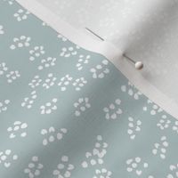 Dot Cluster- Coordinate small print PALE BLUE