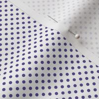 mini polka dots purple