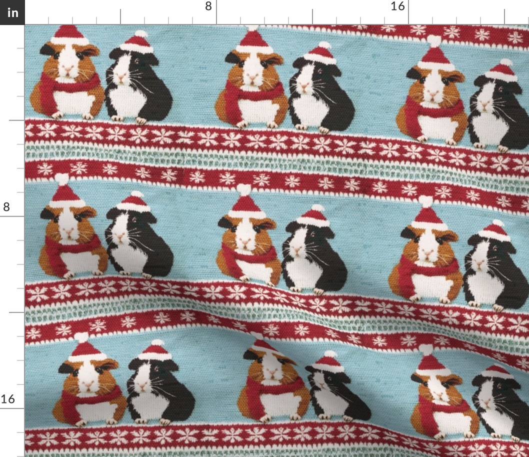 Ugly Sweater Christmas Guinea Pigs