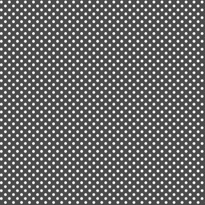 mini polka dots 2 dark grey