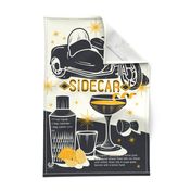 That's your Sidecar- Cocktail Recipe Teatowel