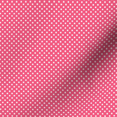 mini polka dots 2 hot pink