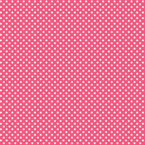 mini polka dots 2 hot pink
