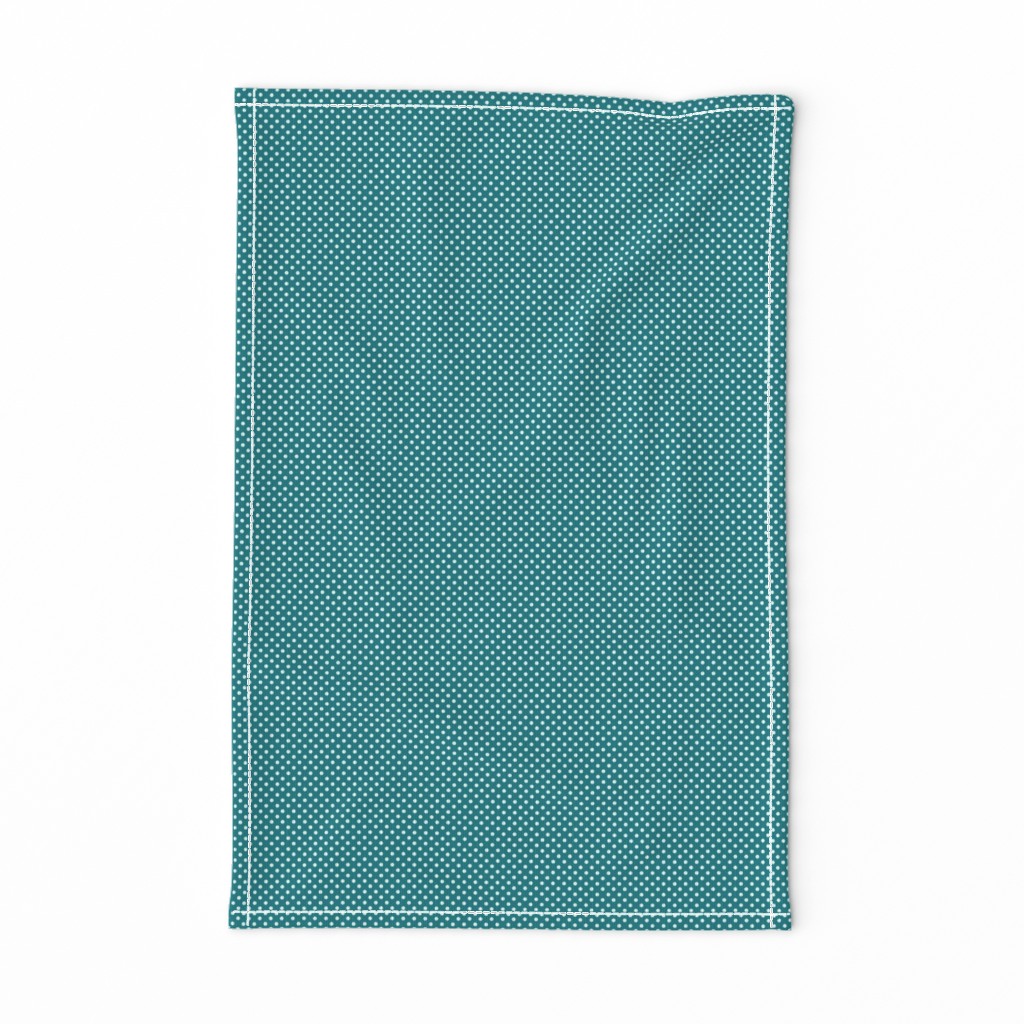 mini polka dots 2 dark teal