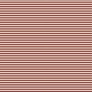 3x3 Small Scale Stripes - Christmas Stripes - Holiday Stripes - Red and White - Colorful Stripes - Colored Stripes - Candy Stripes - Horizontal Stripes - Pin Stripes