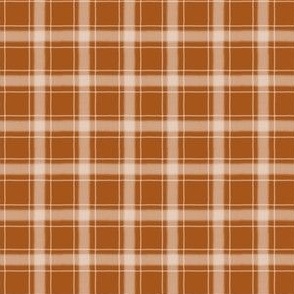 Orange Plaid - Small Print