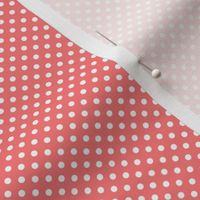 mini polka dots 2 coral