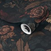 Gothic Dark Academia Floral Blooms