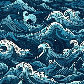 Tranquil Ocean Waves