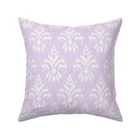 Bangkok Ikat White on Lavender