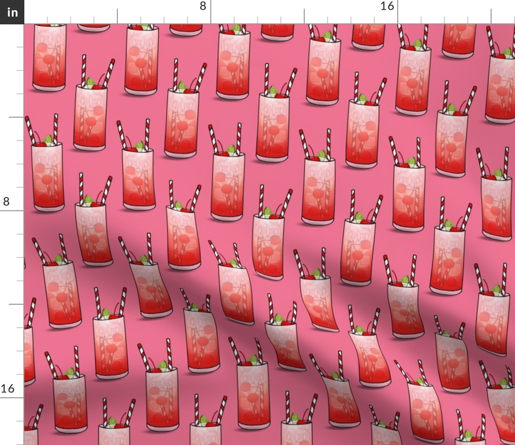 Kiddie Cocktails (Pink small scale)