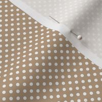 mini polka dots 2 tan