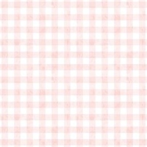(small scale) Spring Pink Gingham Plaid - LAD23