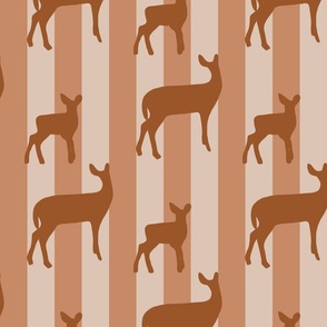 Deer Neutral Stripes