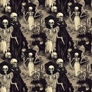 Victorian Gothic Skeletons