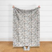 winter floral cool gray 24in