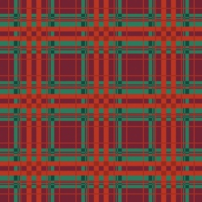 Christmas tartan plaid