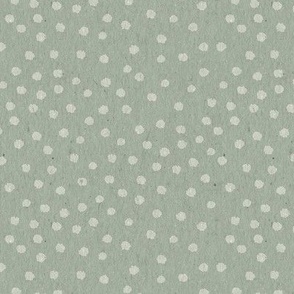 soft green spots - multi directional pattern - small scale