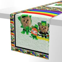 Light Yorkie Leprechaun Panel - 42x36