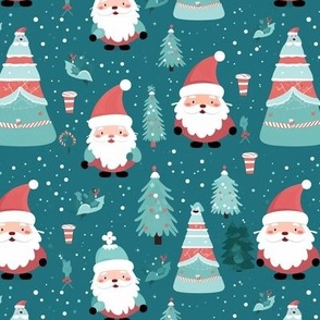 Step into a winter wonderland with Spoonflower's enchanting Christmas collection, where festive fantasies come to life! 
