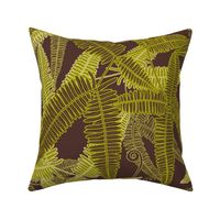 ULUHE FERN ON BROWN