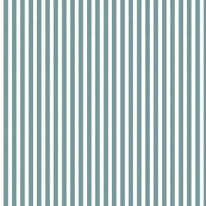 Stripe DARK TEAL_WHITE 15mm
