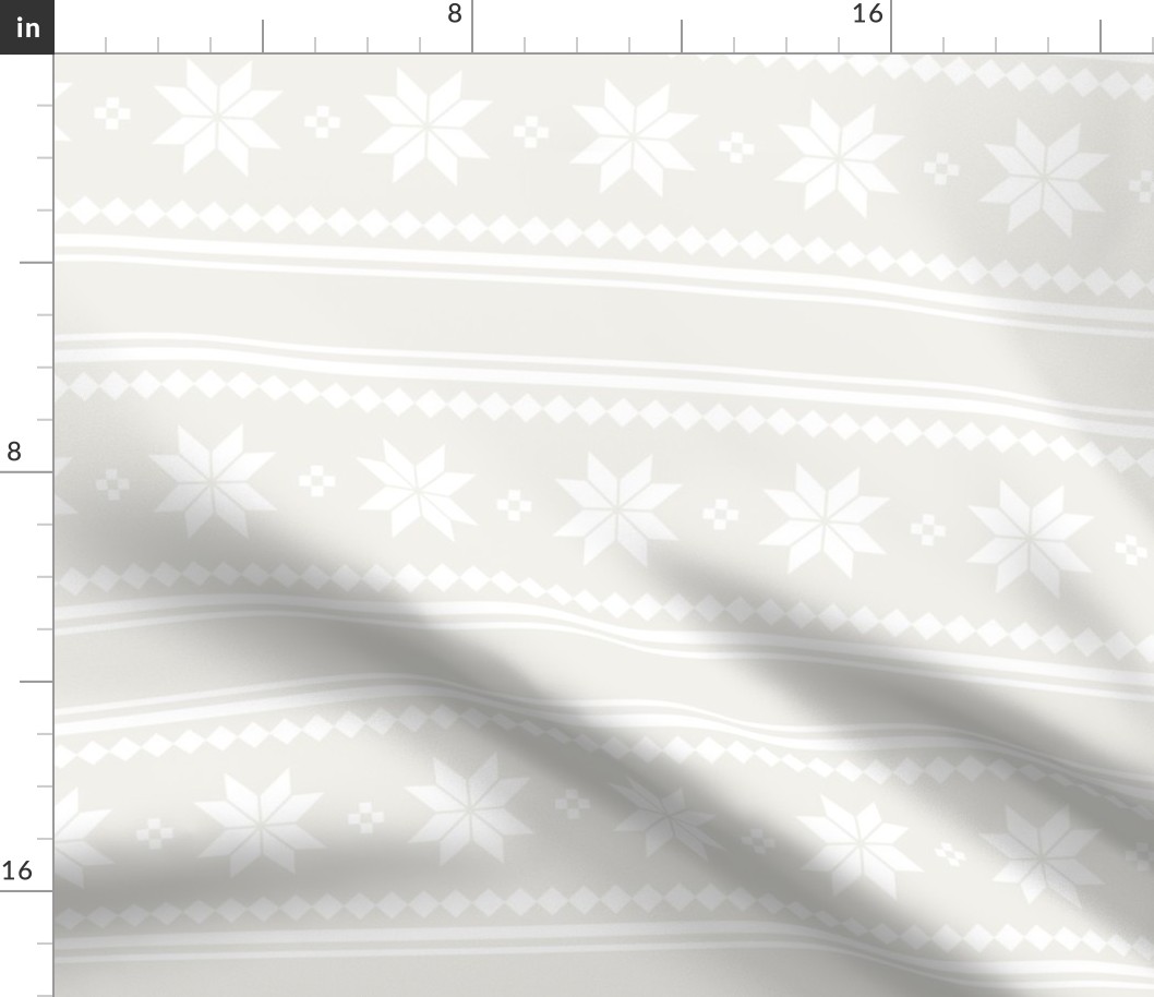 Nordic Christmas - Beige | Grey