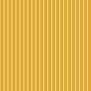 Scandinavian Christmas Stripes - Gold