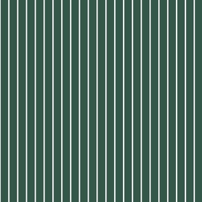 Scandinavian Christmas Stripes - Green