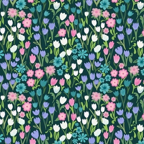 Spring ditsy floral