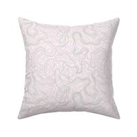 (L) Sage on Blush Abstract Topographic Map