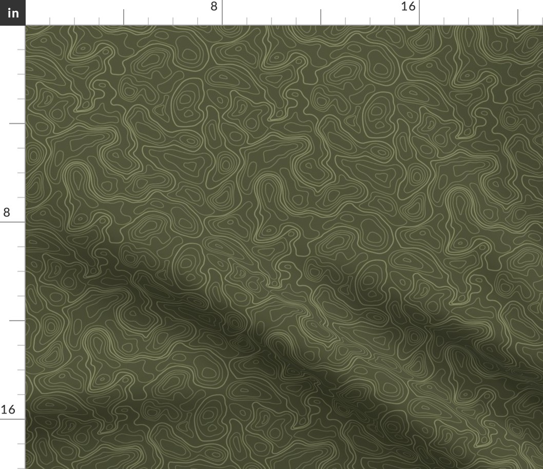  (M) Moss Topographic Map 