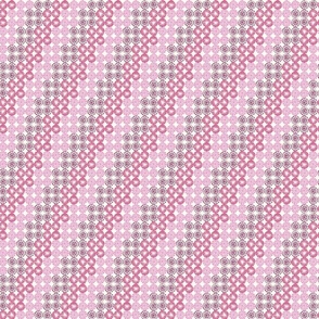 starburst block print diagonal stripe lipstick pink small scale