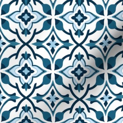 Modern Moroccan Style Marrakesh Vibes Abstract Geometric Premium Art Colorful Pattern Design #24