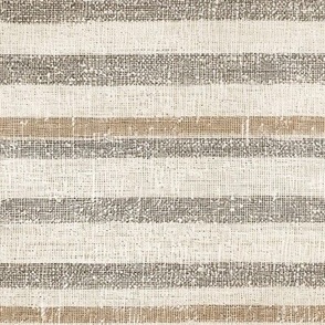 BURLAP STRIPE COTTAGE