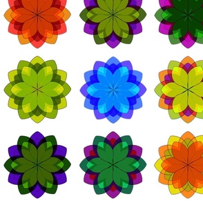Colorful Flowers Grid V2-LG