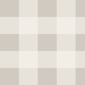 Gingham Plaid - Sherwin Williams Agreeable gray with cream