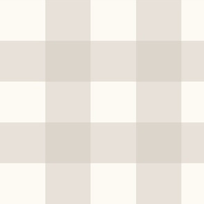 Gingham - SW agreeable gray and cream