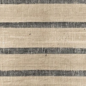 BURLAP STRIPE NATURAL