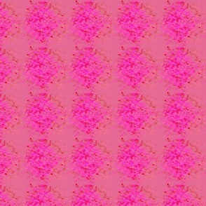(XS) PInk & Pale Red_80s Nostalgia Confetti Quilt Block Design