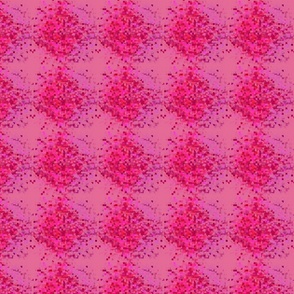 (XS) PInk & Hot Pink_80s Nostalgia Confetti Quilt Block Design