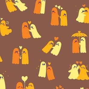 Ghostly Love (Brown, Orange, Yellow)