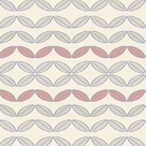 Whimsical Floral Watercolour - Coordinate 3 - Calm, Neutral, and Dusky Pink.