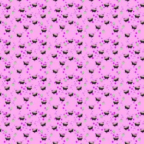 Small Pink Zany Zara Bath time Bubbles