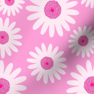 Barbie Pink daisy flowers