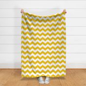 chevron lg mustard yellow