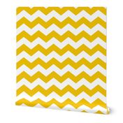 chevron lg mustard yellow